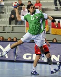 اللاعب الجزائري لكرة اليد رياض شهبور