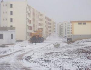 Cité universitaire (Dortoirs filles 5.2000) lits à Sétif