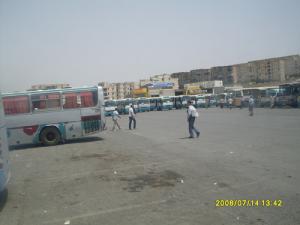 La gare routière  SNTV  à Sétif