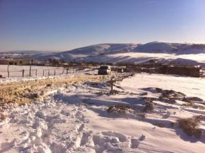 Les Montagnes Enneigées de Sétif