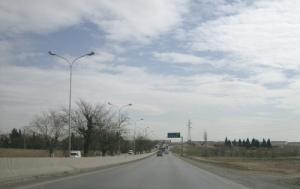 Route vers la commune d'El-Eulma