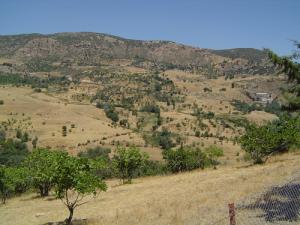 Ain Legraj vu de Tighermine (Wilaya de Setif)