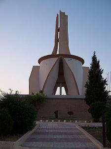 Architecture commémorative a centre ville de Setif