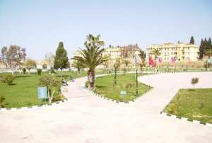 حديقة  الصهريج الكبير  بمدينة تلمسان
