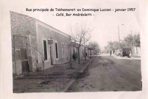 الشارع الرئيسي لمدينة تاخمارت (1957)