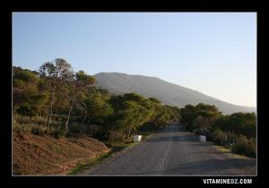 جبال السباع في الطريق المؤدي إلى شاطئ 