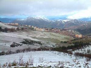 La cité de Bougaa vue de Ouled Khabab