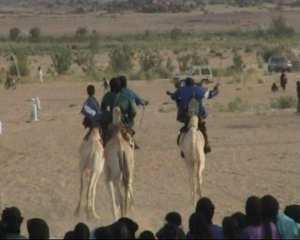 حفل  الجمل  بقرية  تيمياوين