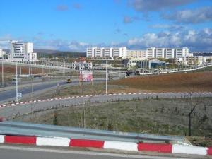 Un Rond point à l'entrée de la ville de Sétif