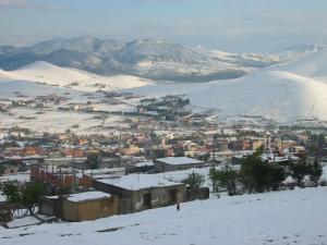Ain Sebt sous la neige