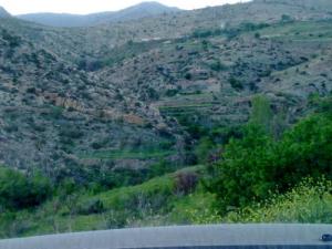 Les montagnes rocheuses de Sétif