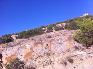Vue sur les rocher de Ras isly (Wilaya de Sétif)
