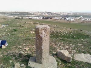 Point géodésique sur les hauteurs de Sétif