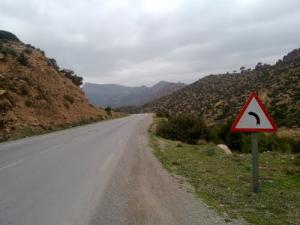 Route nationale 28 aux alentours de Setif