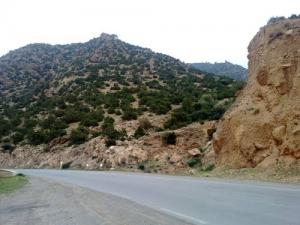 Route nationale 28 aux alentours de Setif