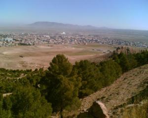 Vue sur la commune de Ain Oulmane depuis les Montagnes Sétifiennes