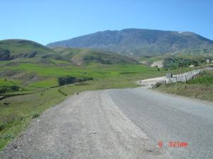 Vue surla Montagne Babour à Sétif
