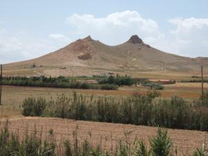 Les montagnes de Kef Mennchar