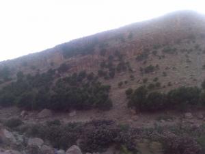 Paysage de la région de Soubella