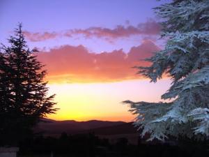 Coucher de Soleil sur la commune de Ain Abessa