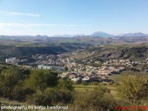 Vue d'ensemble sur la commune de Amoucha