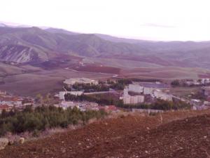 Vue générale sur la ville de Beni Aziz