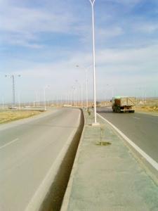 Autoroute Poids Lourds à l'Est de Ain Oulmane