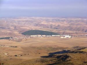 Vue générale sur la commune d'El Ouricia