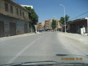 Un boulevard de la commune de Ain Roua