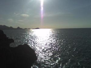 Coucher de Soleil sur la plage de Jijel