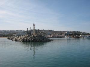 Port de pèche sur la côte de Jijel