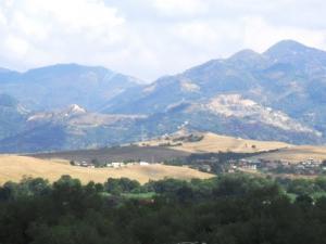 Vue sur les montagnes qui entourent Jijel