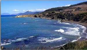 منظر شامل لساحل قوراية