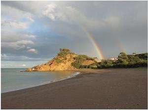 منظر من شاطئ قوراية