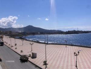 Un Boulevard sur la côte de Jijel