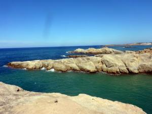 Couleur de la mer sur la côte Jijelienne