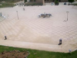 Une placette au centre ville de Jijel