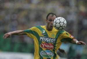 Adlane Ben Said of Algeria's JS Kabylie watches the