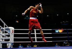BEIJING - AUGUST 19:  Zhang Xiaoping of China