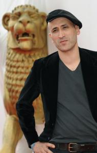 Algeria's director Tariq Teguia poses before the screening of