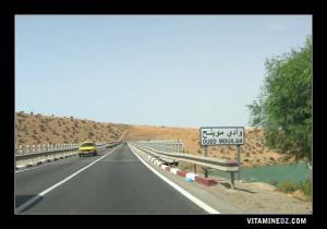 Pont traversant Oued Mouilah