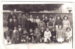 photo de classe et du village