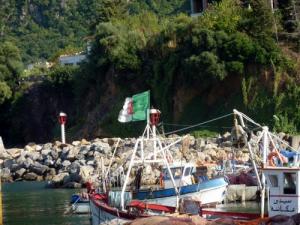 Un port de Pêche sur la côte de Jijel