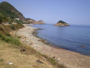 Galets sur la plage Cavalo (Wilaya de Jijel)