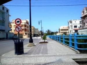Route menant à Plage Casino (Wilaya de Jijel)