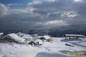 La région de Samaa sous la neige