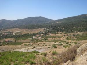 Vue sur la Région d'Ouled Messouda depuis Bouraoui Belhadef