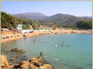 منظر من شاطئ  تافسوت  بولاية تلمسان