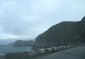 Les falaises de la plage Melbou