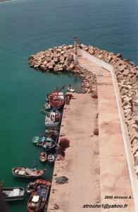 ميناء الصيد البحري ببلدية بني حواء